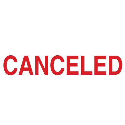 Canceled Rubber Stamps