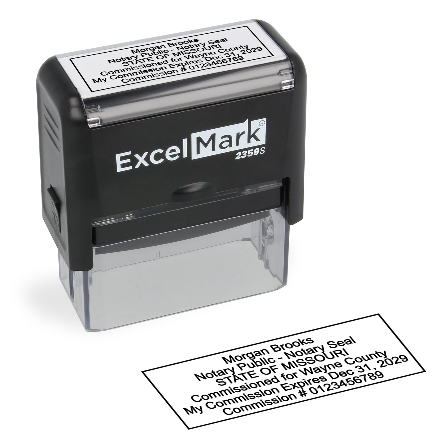 Self-Inking Missouri Notary Stamp
