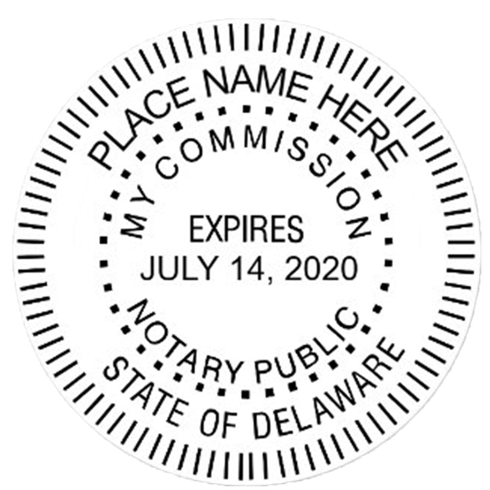 Delaware Notary Embosser