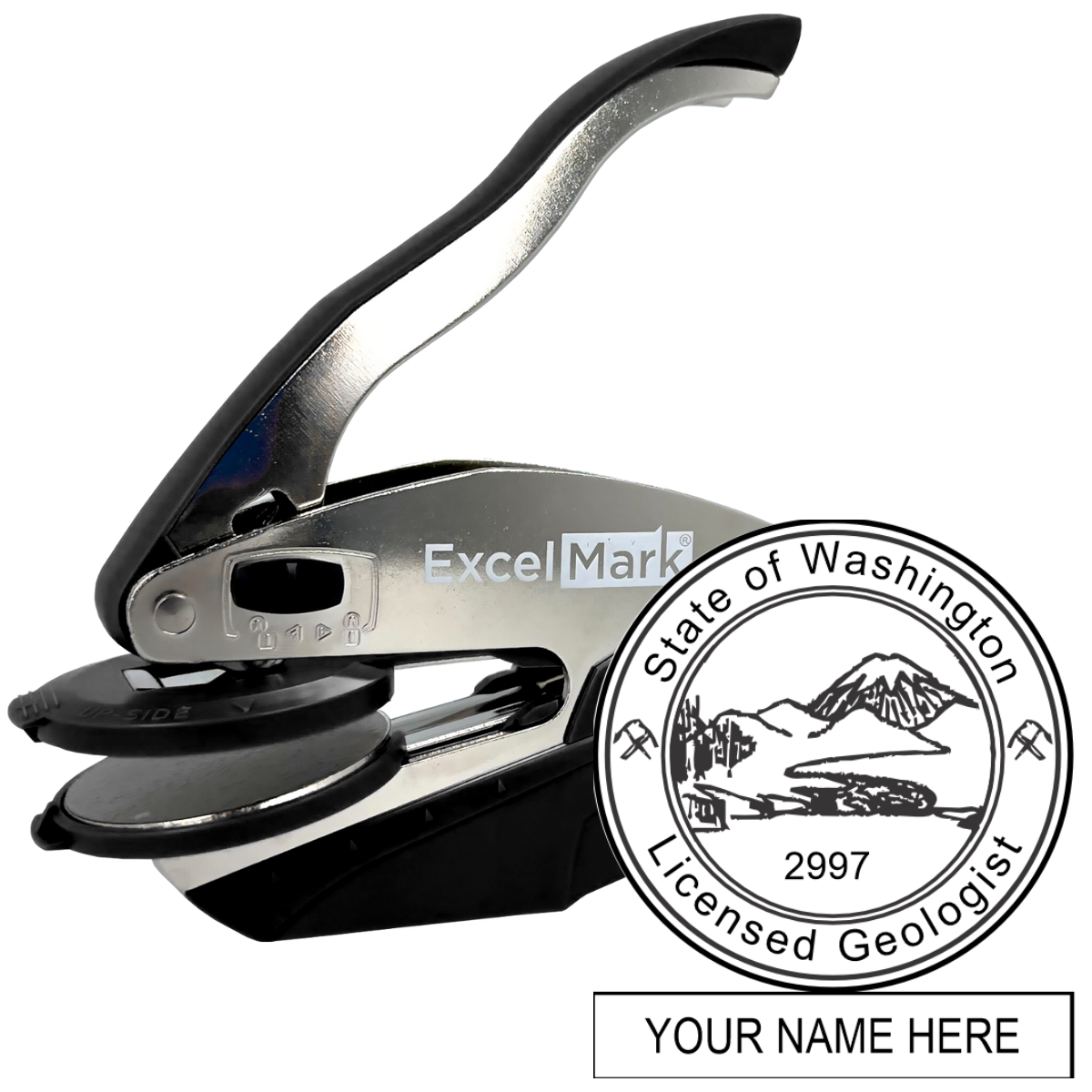 Washington Geologist Seal Embosser