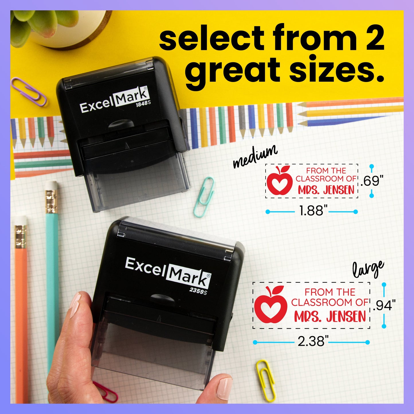 Custom From the Classroom Of Stamp