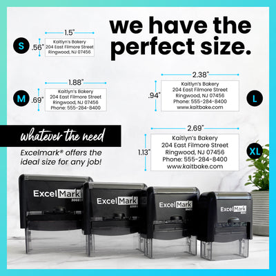 ExcelMark Self-Inking Stamps
