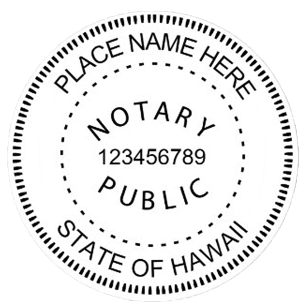 Hawaii Notary Embosser