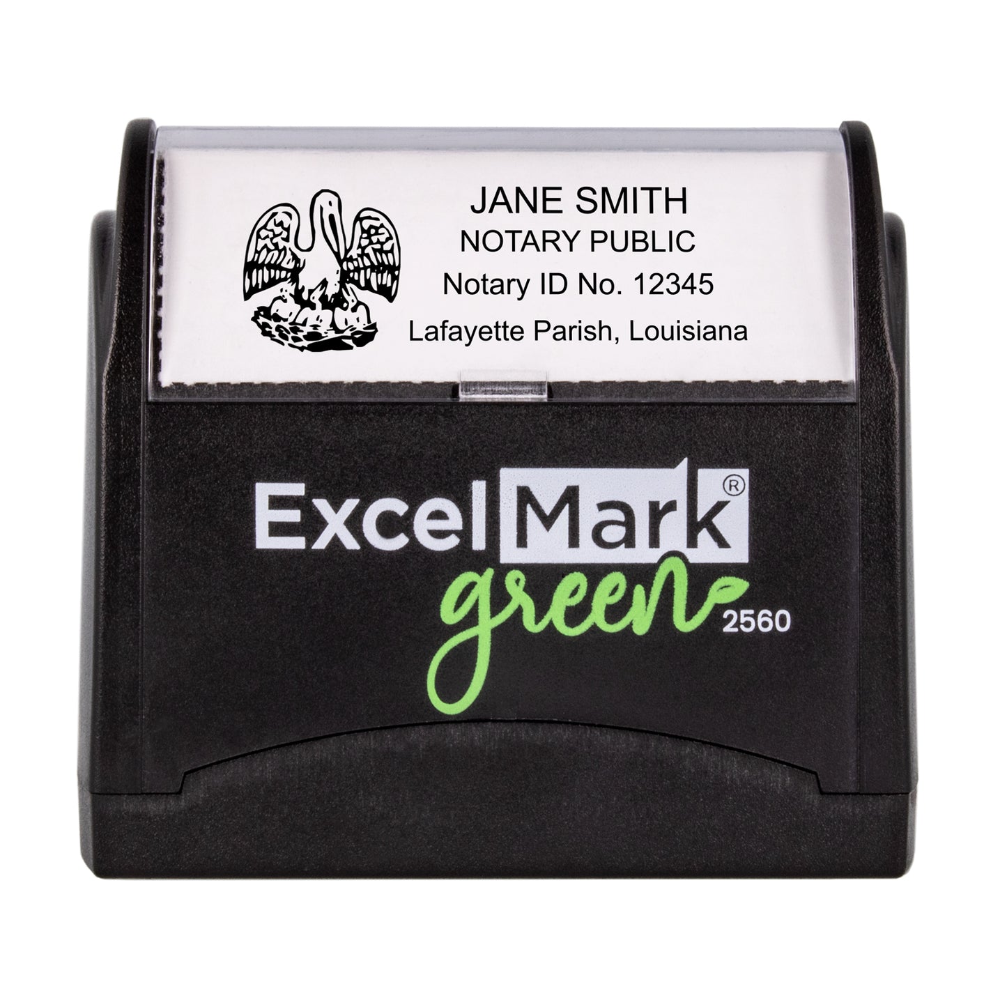 Pre-Inked Louisiana Notary Stamp