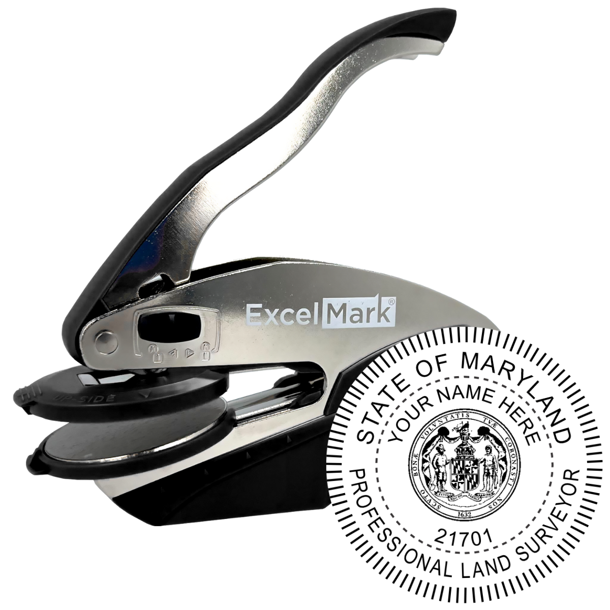 Maryland Land Surveyor Seal Embosser