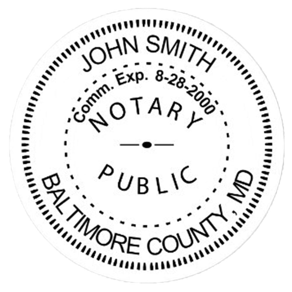 Maryland Notary Embosser