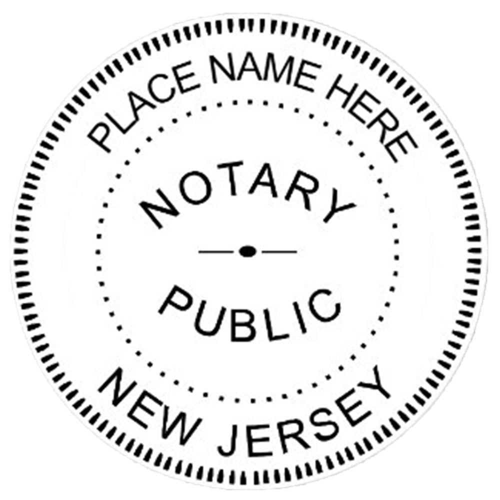 New Jersey Notary Embosser