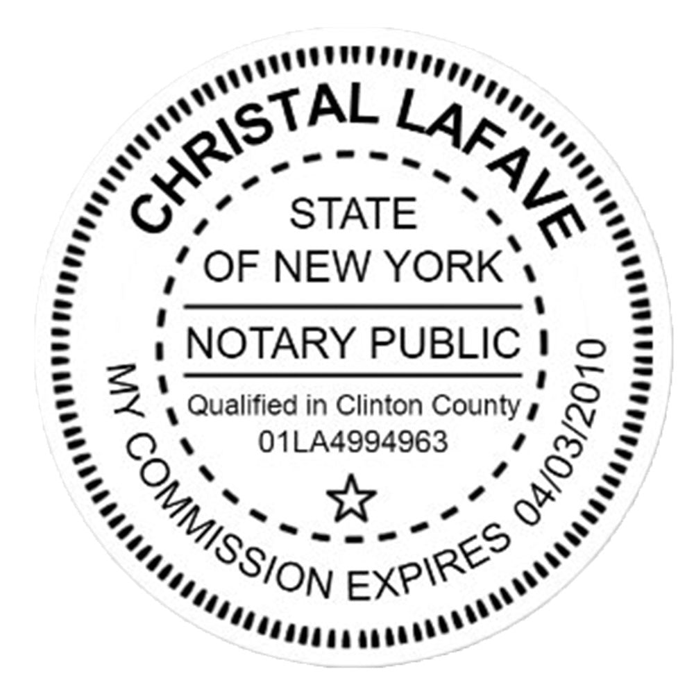 New York Notary Embosser