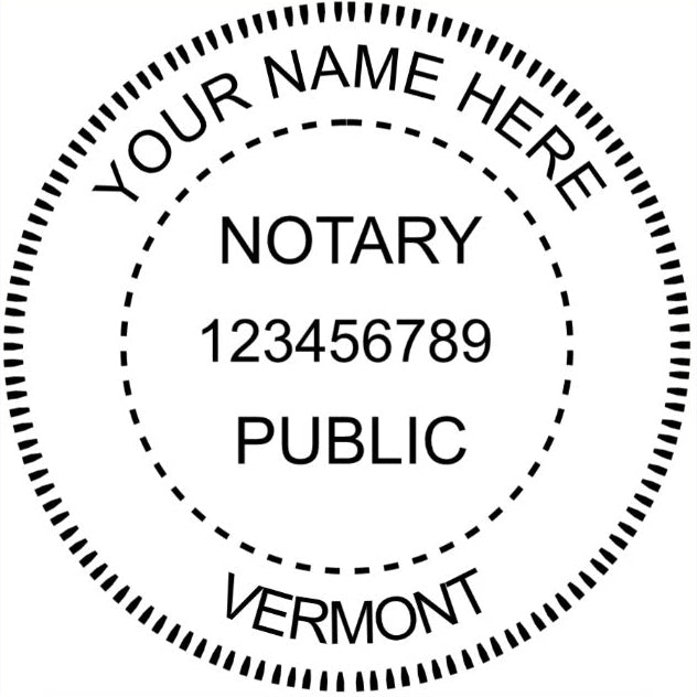 Vermont Notary Embosser