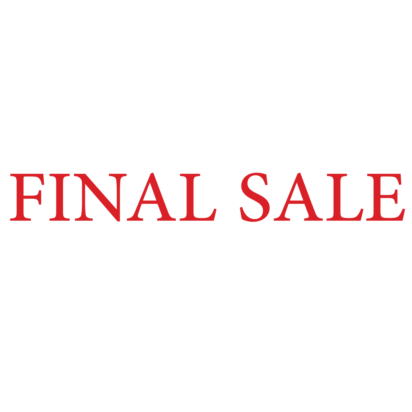 FINAL SALE Stamp