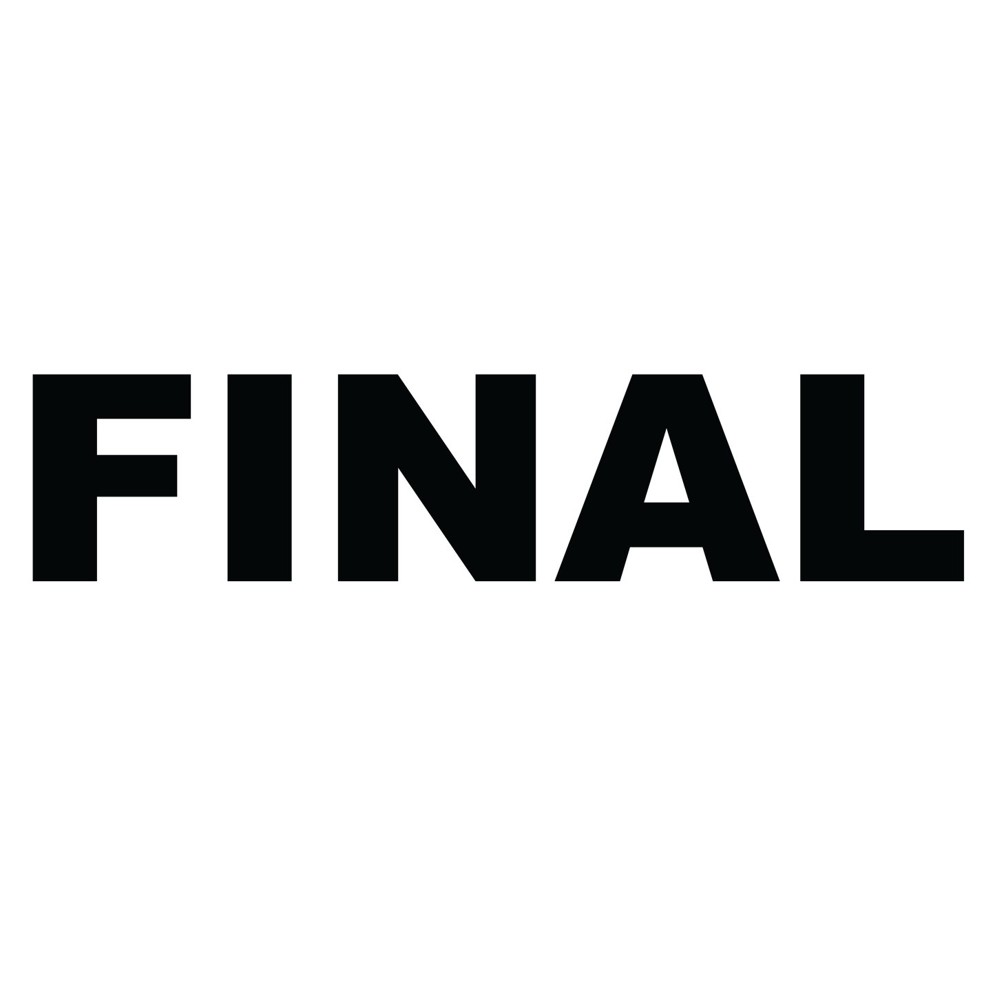 Block FINAL Stamp