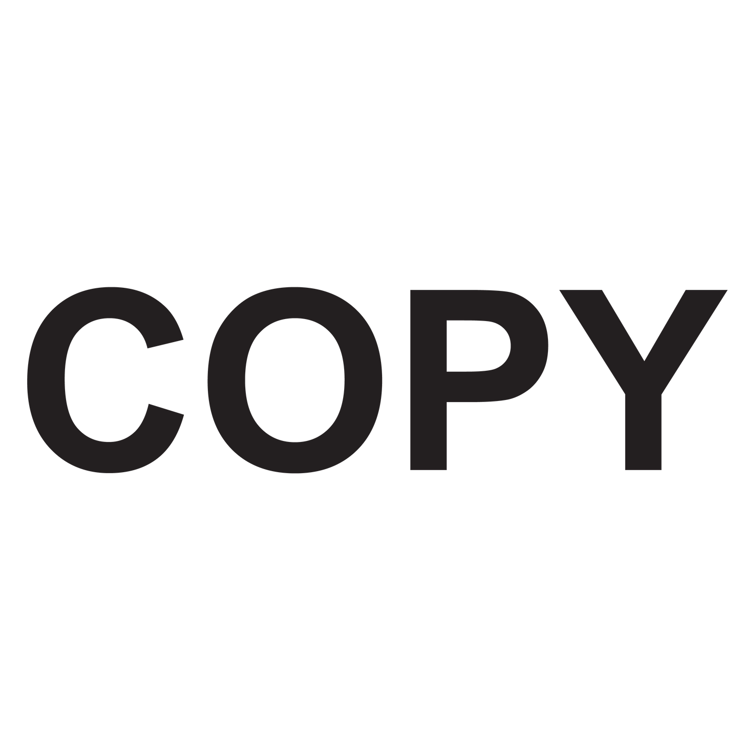 COPY Stamp