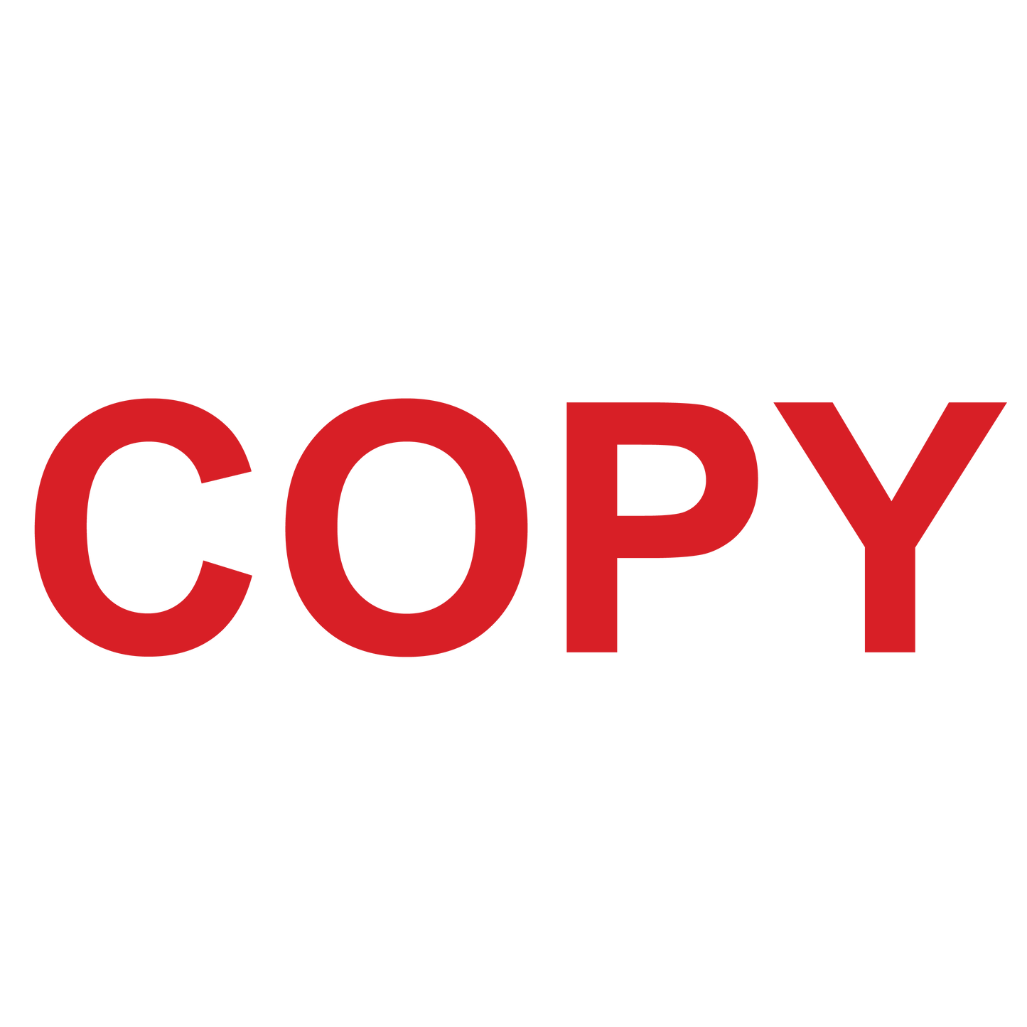 COPY Stamp