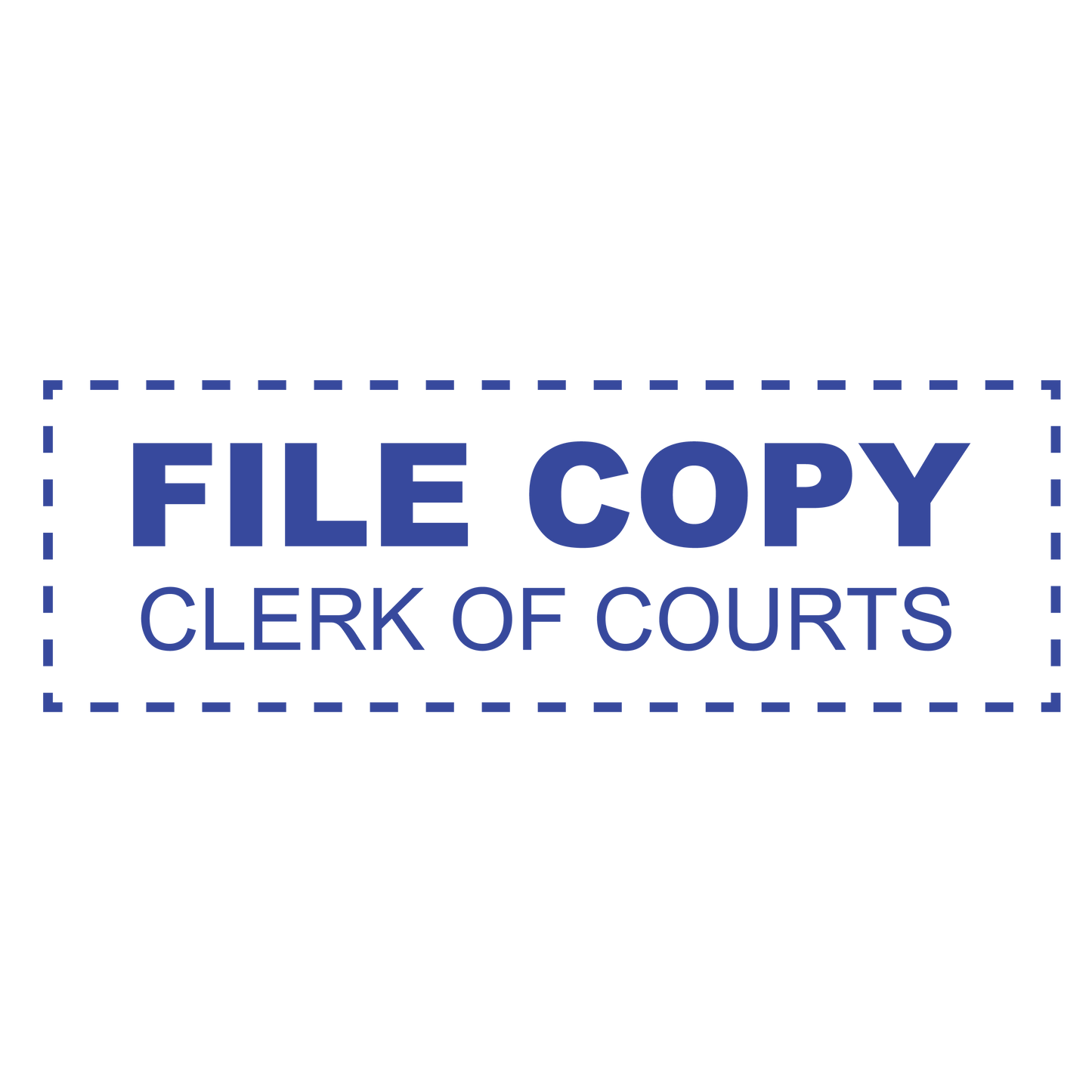 Clerk of Courts FILE COPY Stamp