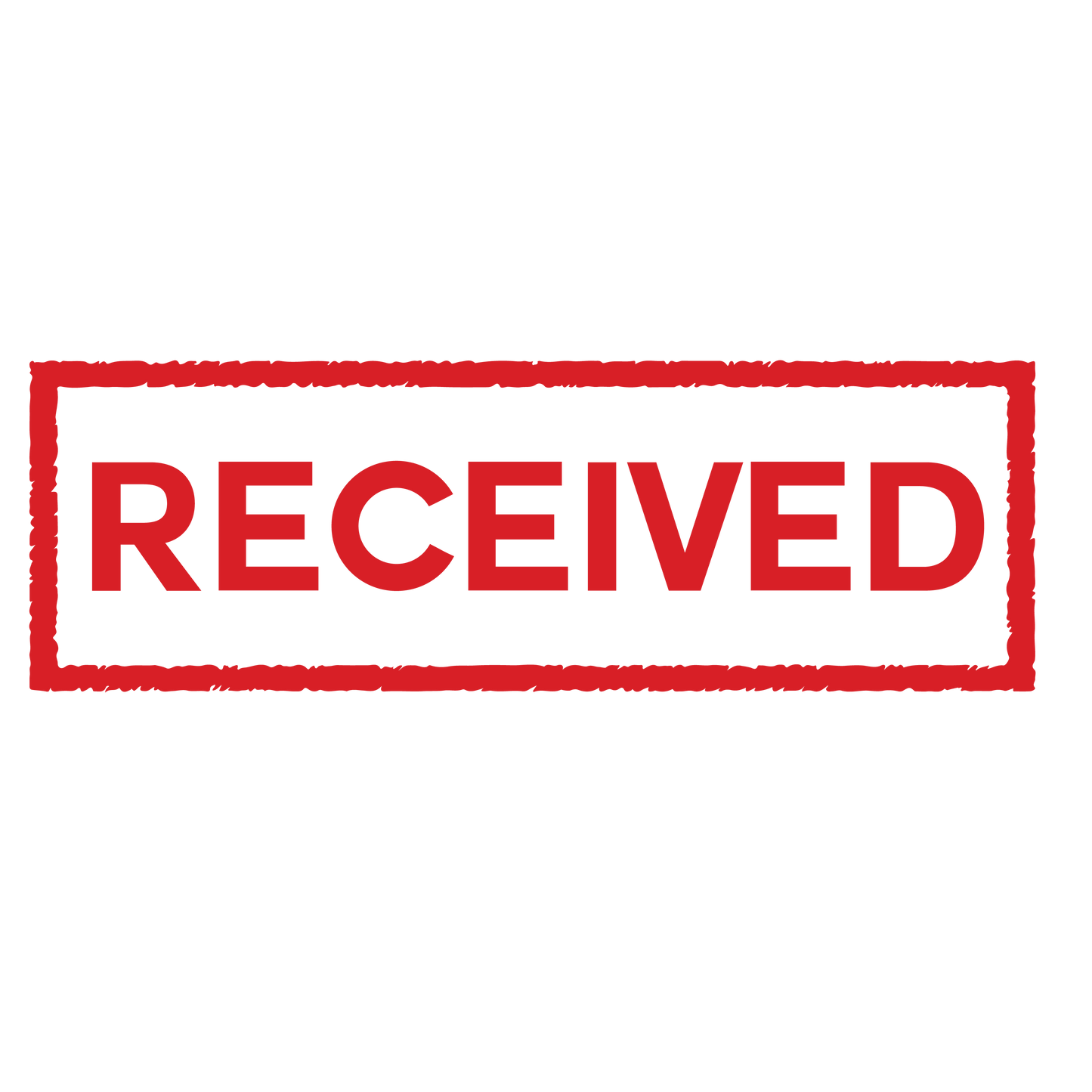 Ruff Box RECEIVED Stamp