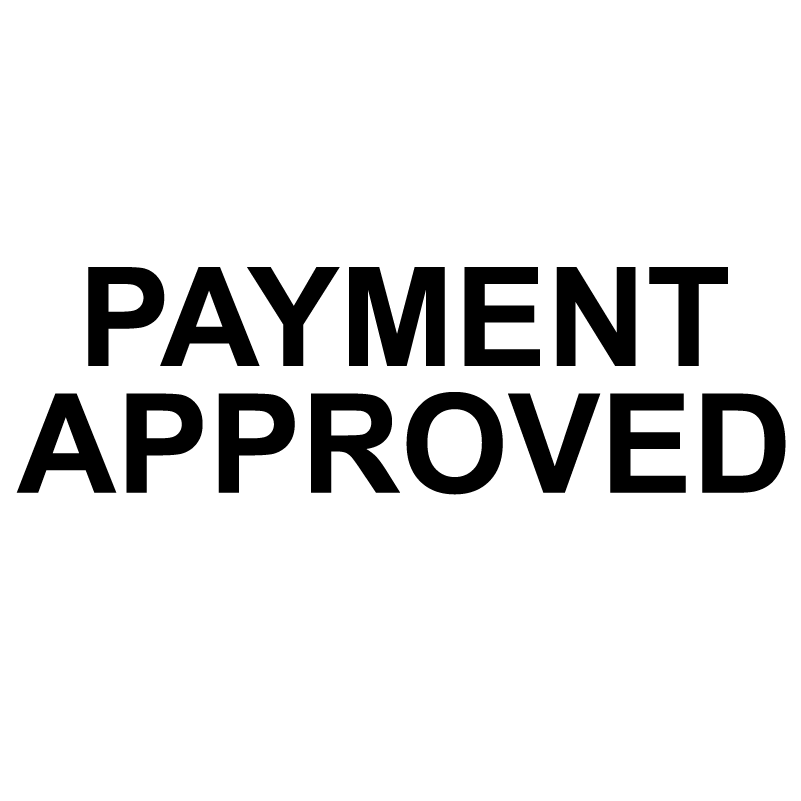 PAYMENT APPROVED Stamp