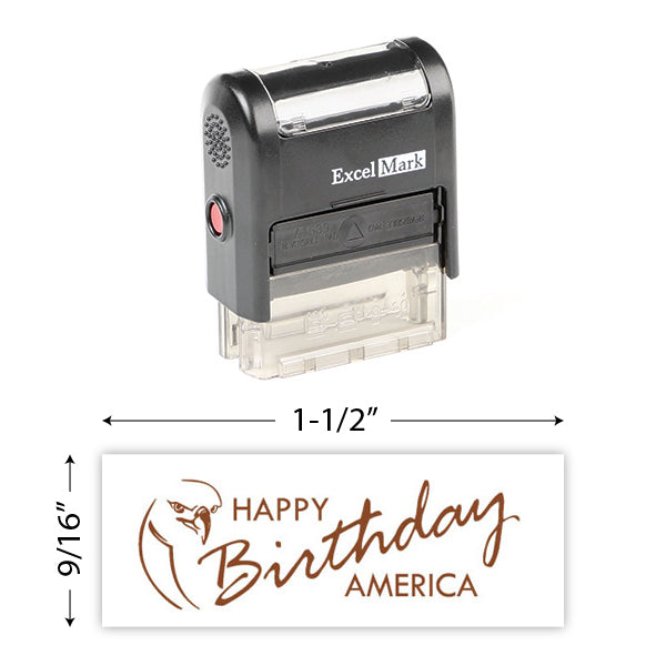 Happy Birthday America Stamp