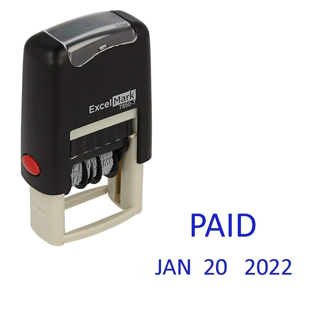 Small Paid Date Stamp