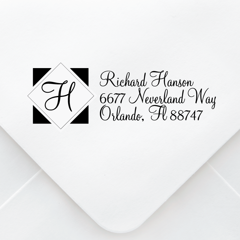 Address Stamp Design 13