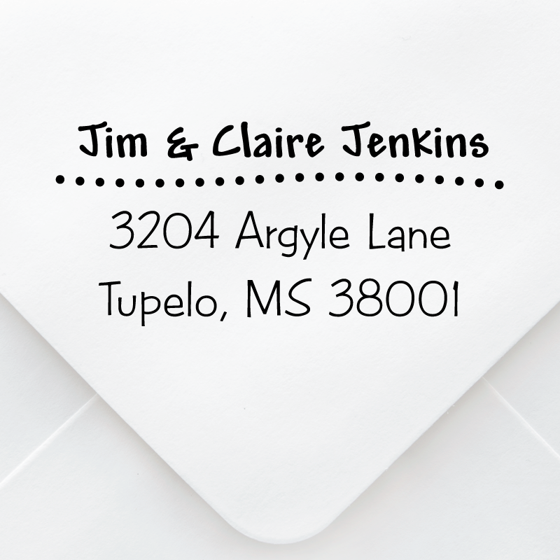 Address Stamp Design 292