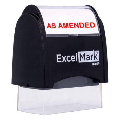 Amended Stock Stamp