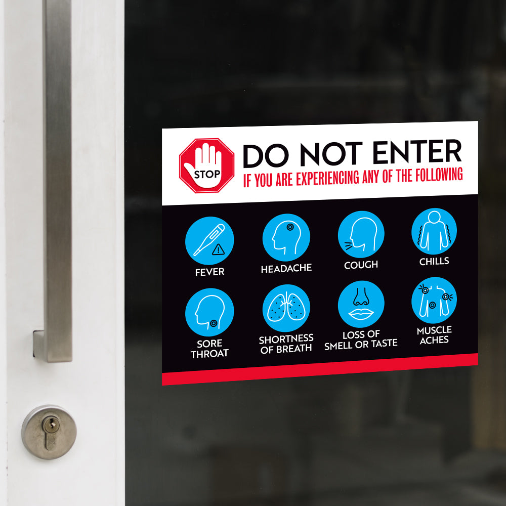 Stop Do Not Enter Sign