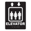 ADA Compliant Elevator Sign