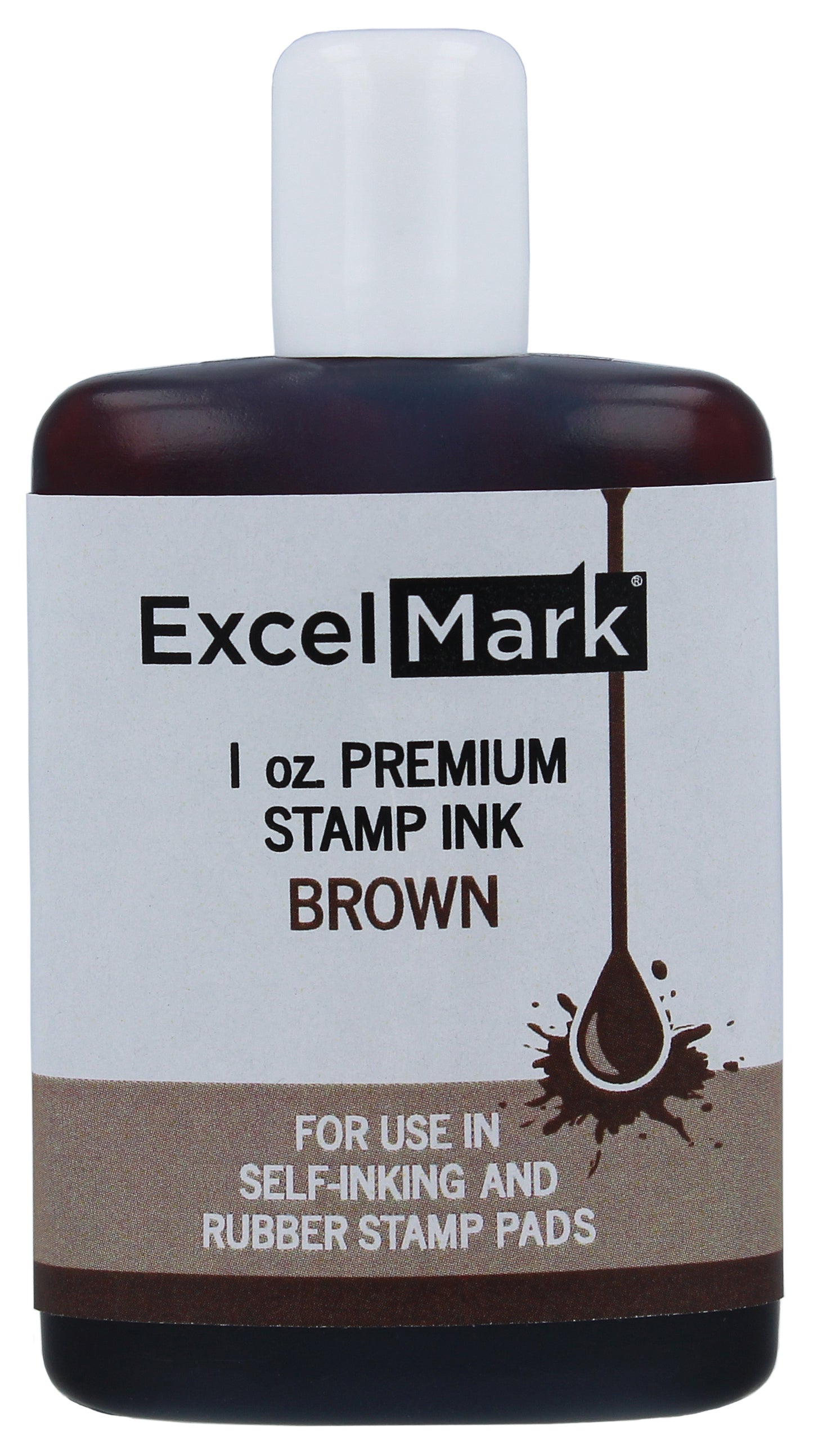 ExcelMark Self-Inking Ink - 1 oz.