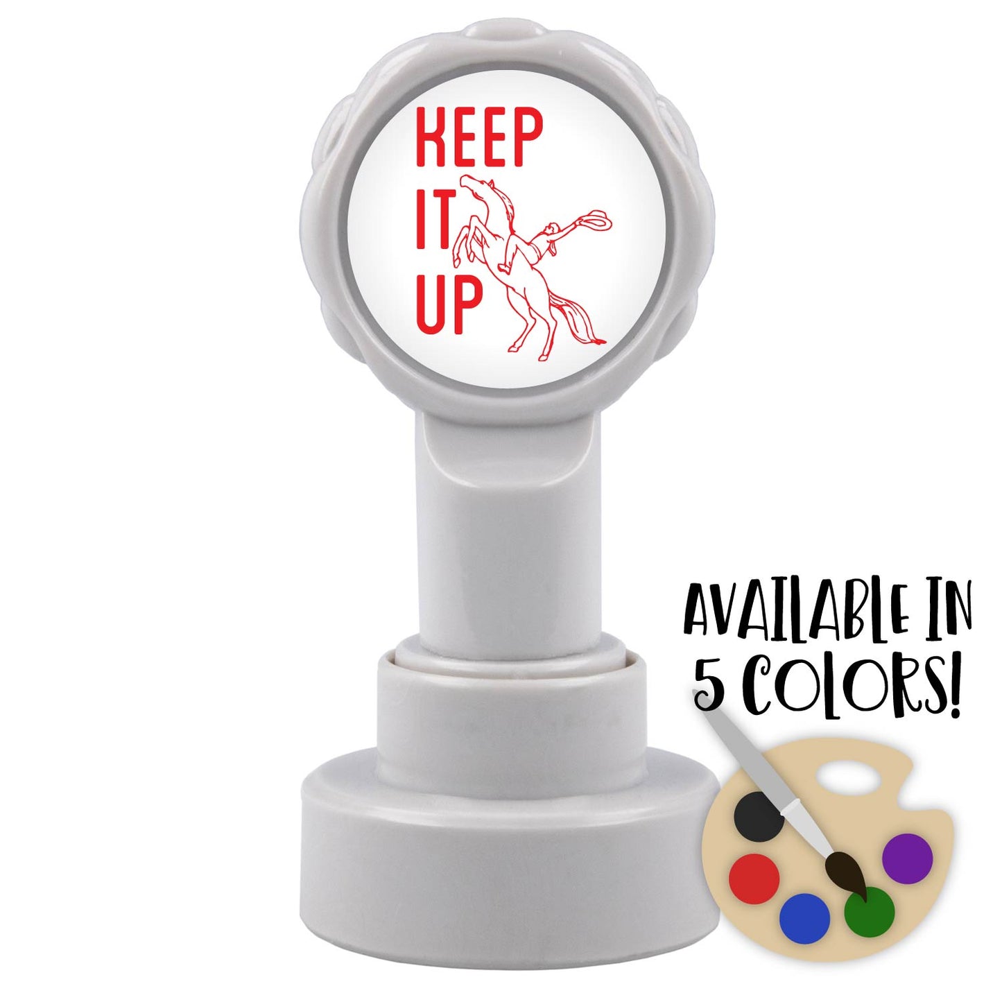 Keep It Up Cowboy Stamp