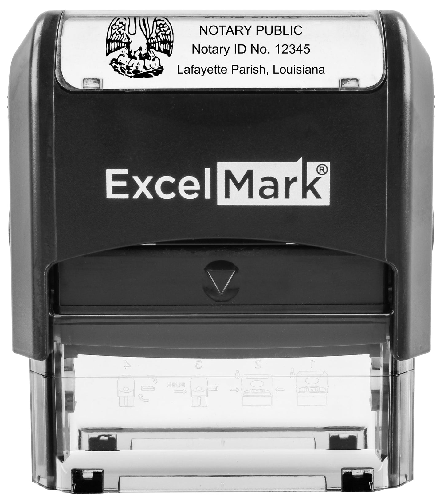 Self-Inking Louisiana Notary Stamp