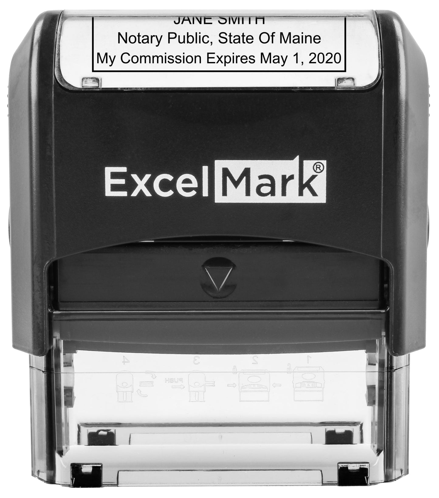 Self-Inking Maine Notary Stamp