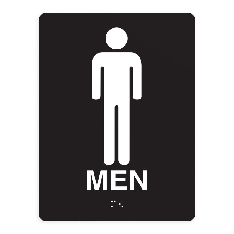 ADA Compliant Men Sign