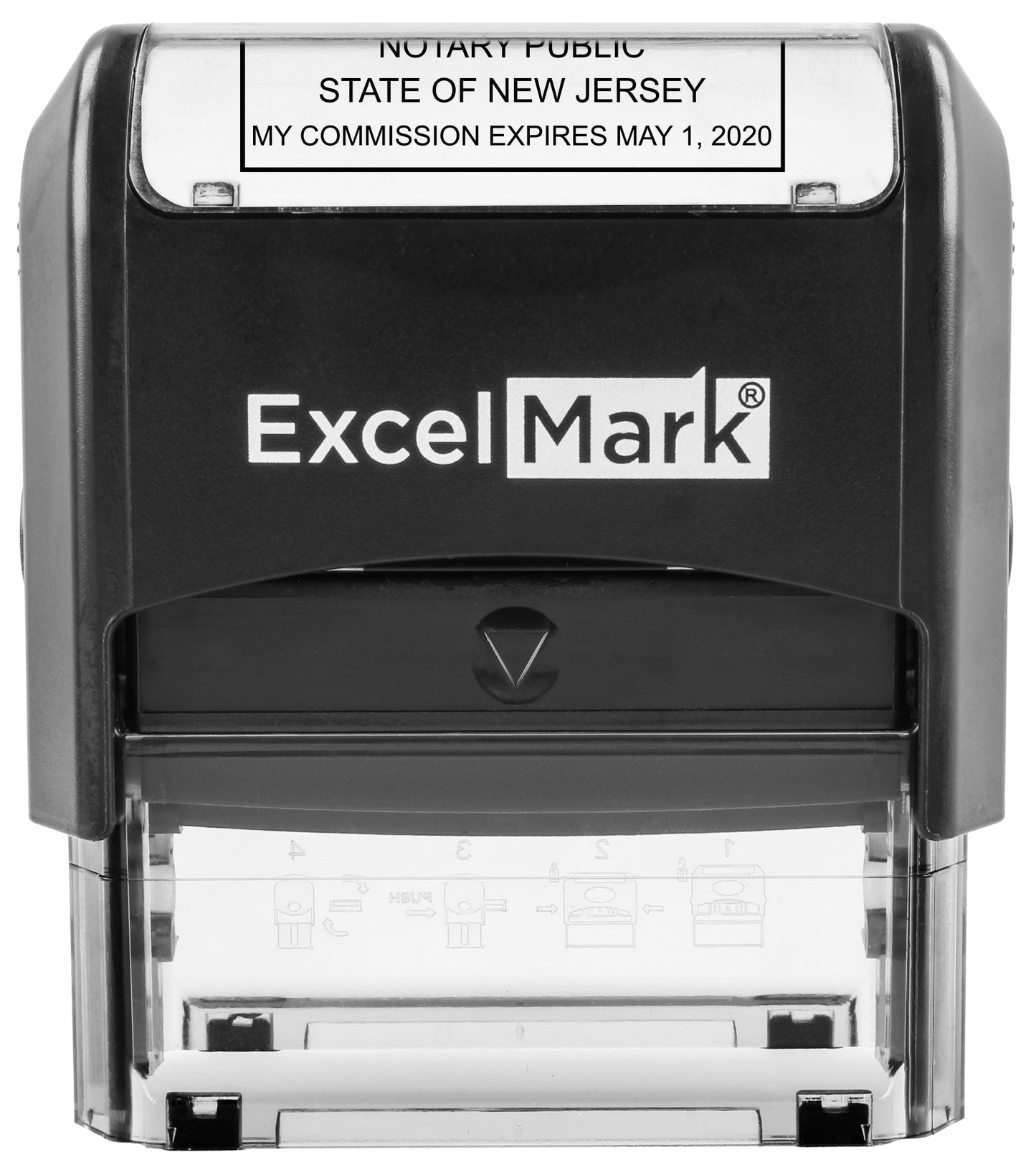 Self-Inking New Jersey Notary Stamp