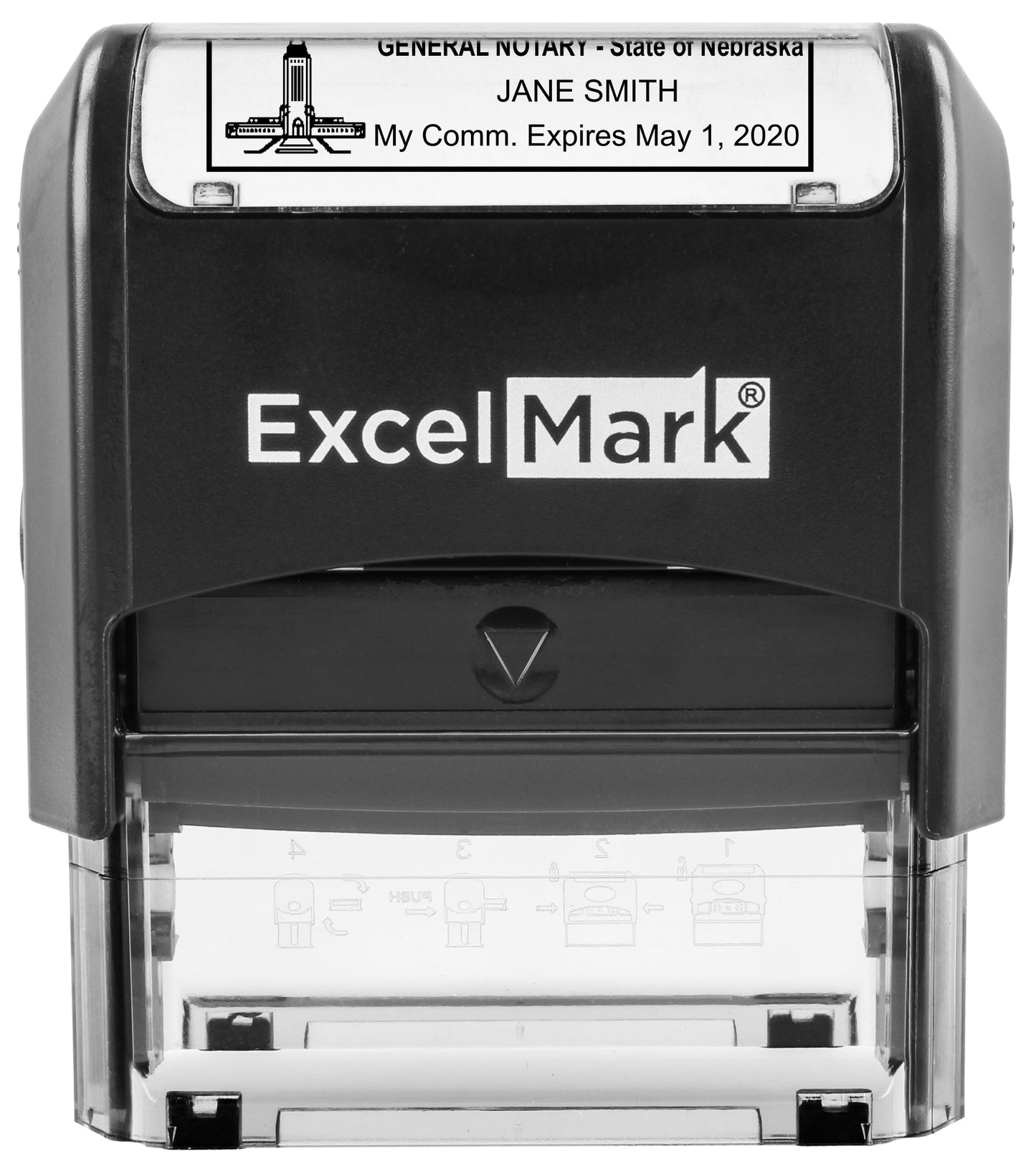 Self-Inking Nebraska Notary Stamp