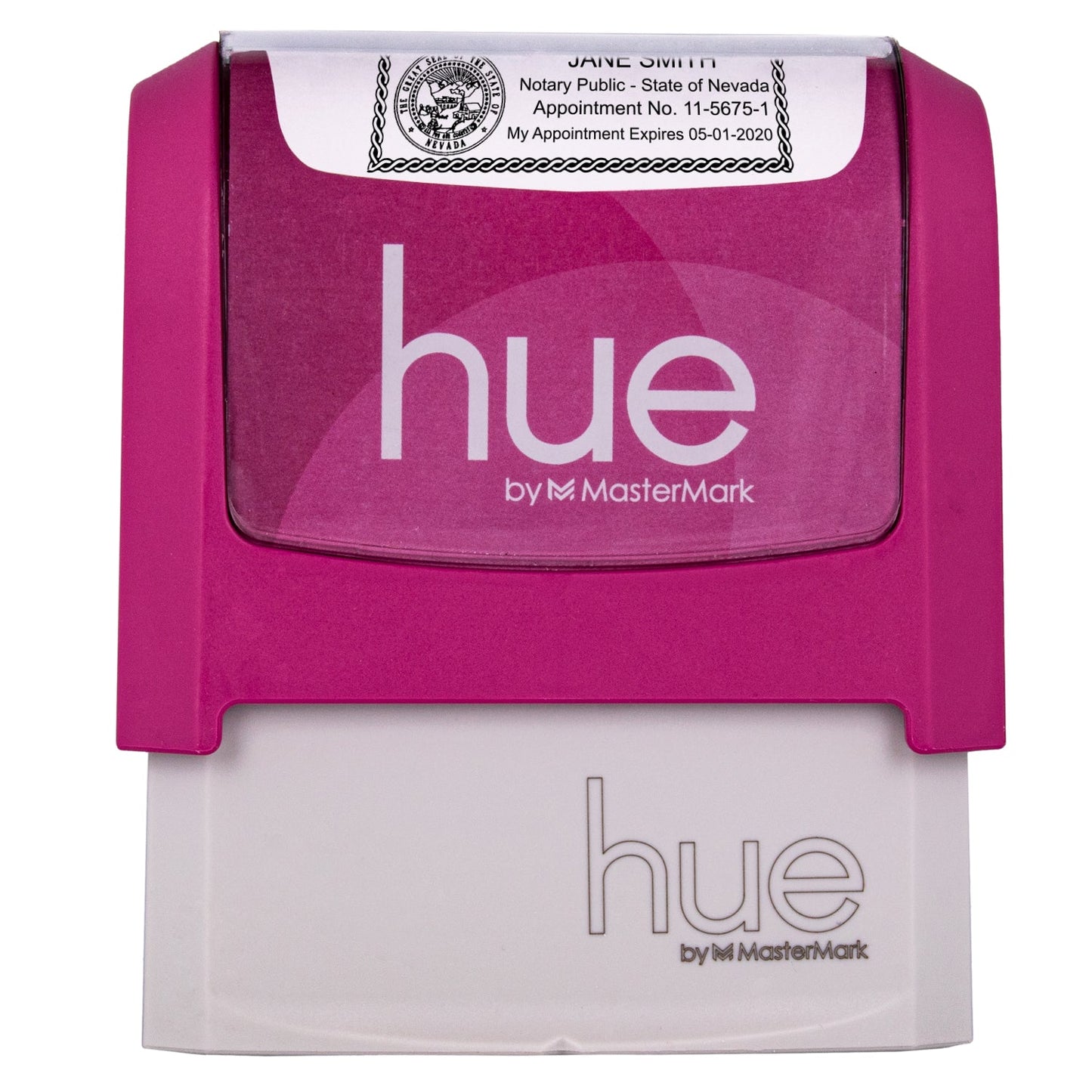 Pink Nevada Notary Stamp