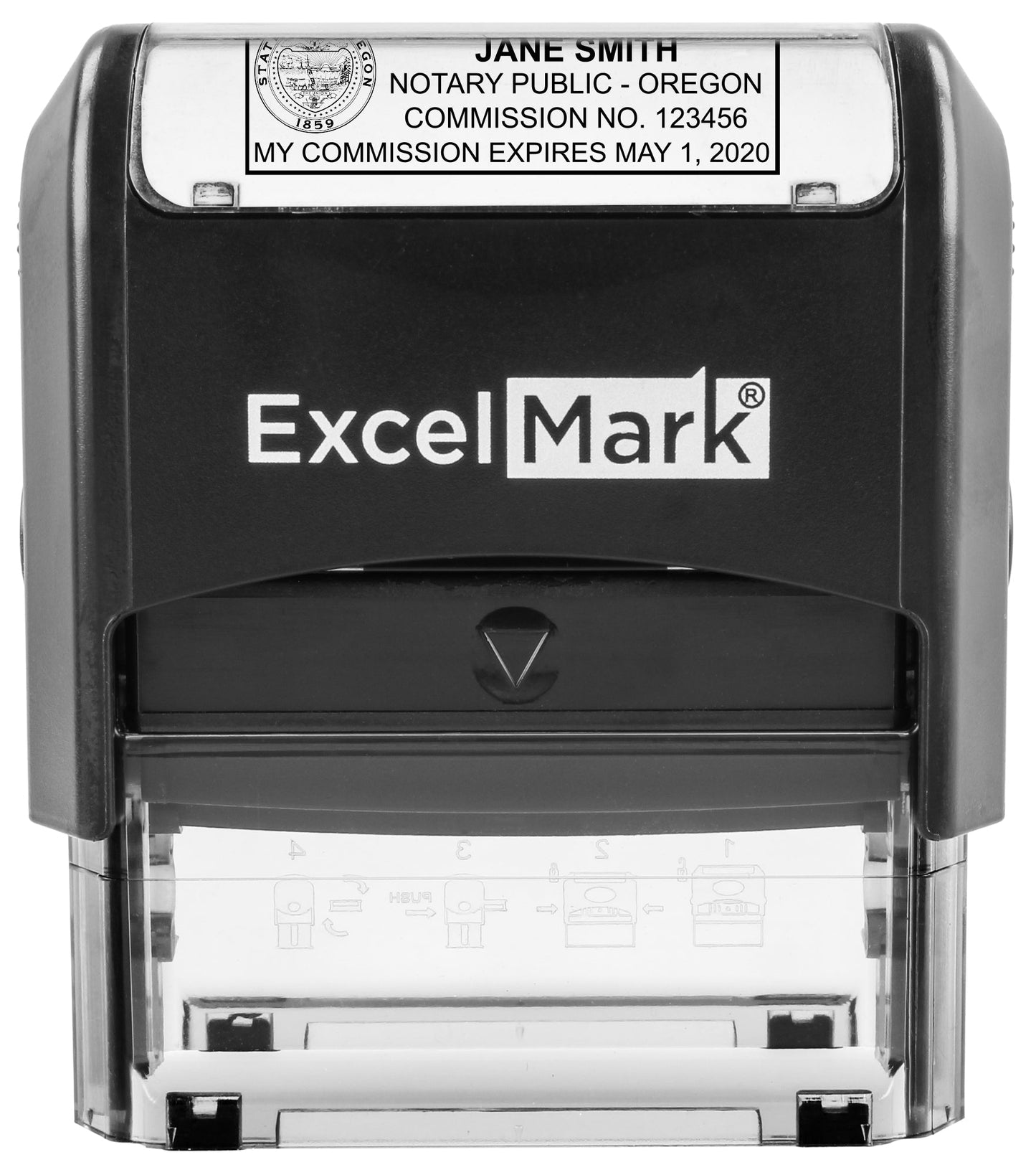 Self-Inking Oregon Notary Stamp