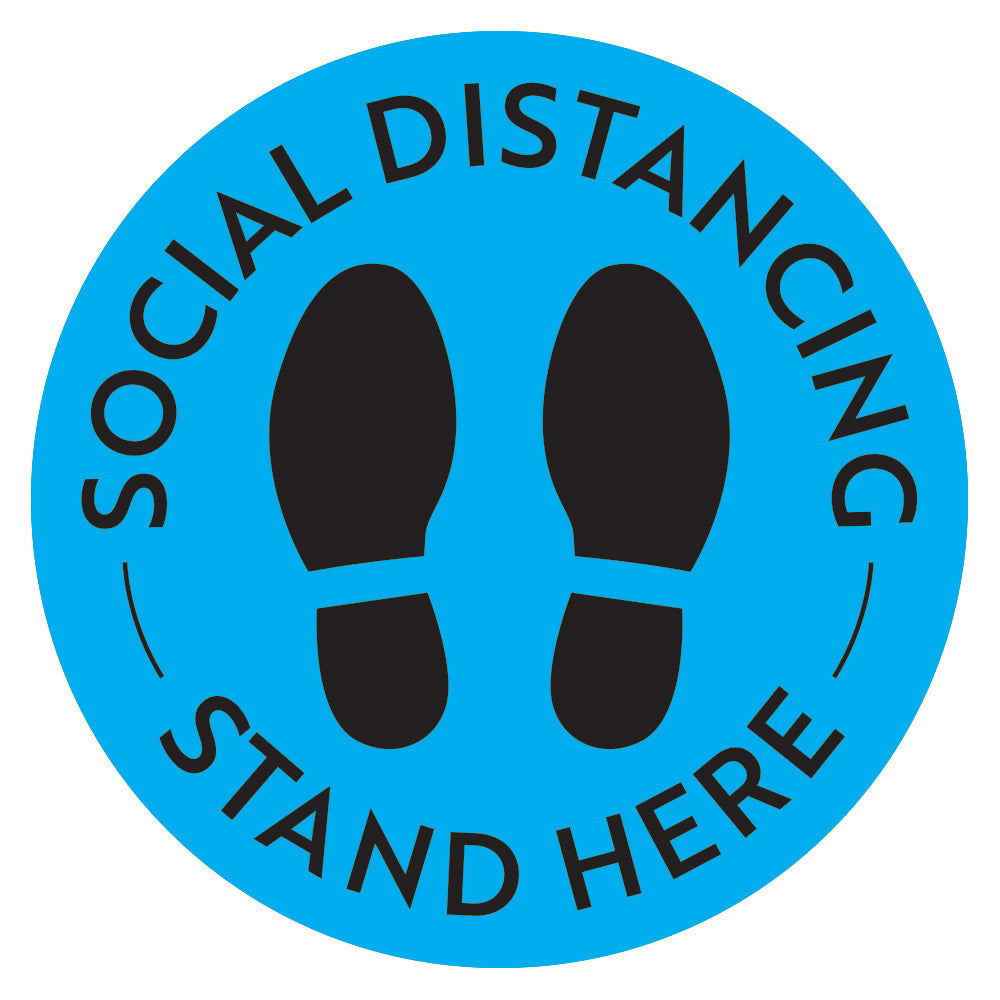 Social Distancing Floor Decal