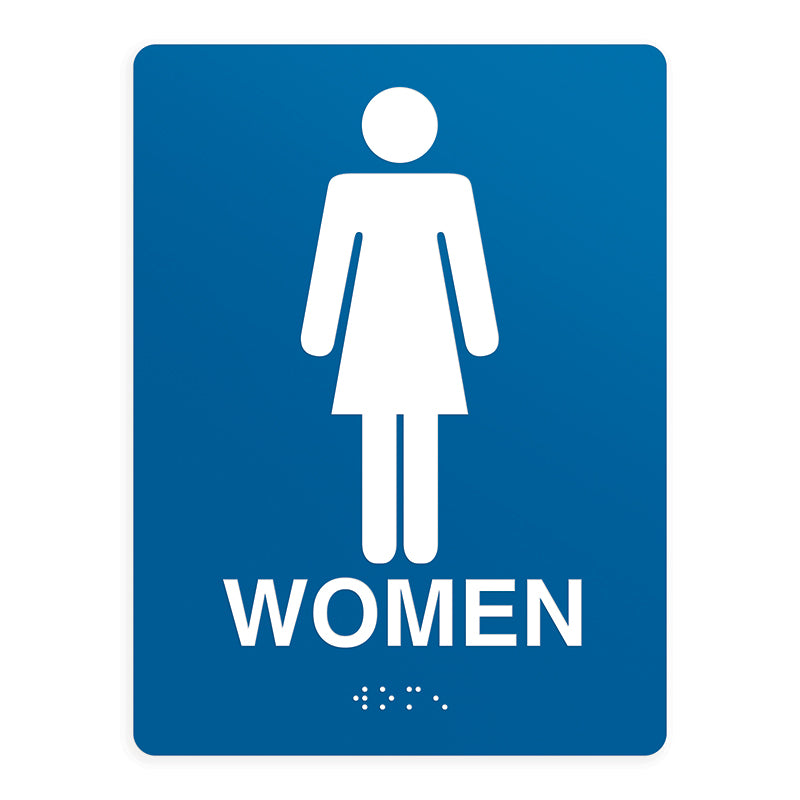 ADA Compliant Women Sign