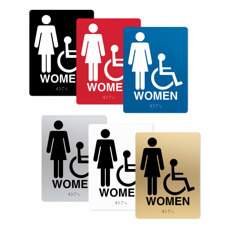 ADA Compliant Women 2 Sign