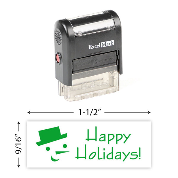 Happy Holidays Stamp