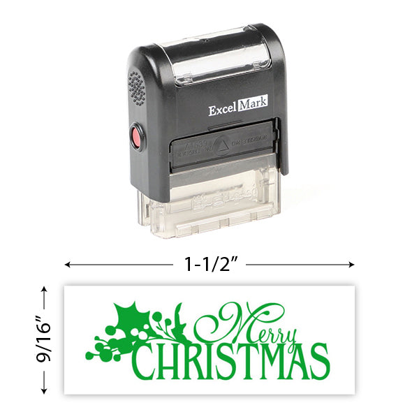 Merry Christmas 3 Stamp