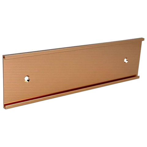 2X8 Rose Gold Metal Wall Holder