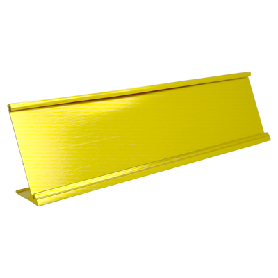 2X10 Gold Metal Desk Holder