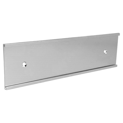 2X8 Silver Metal Wall Holder