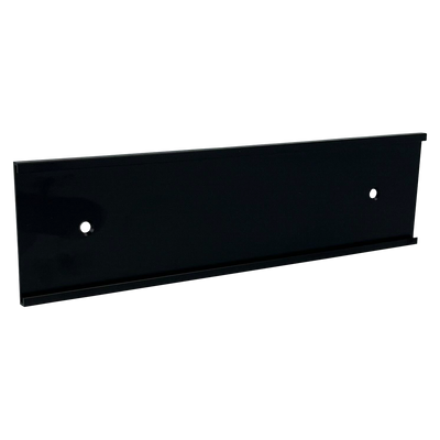 2X10 Black Metal Wall Holder