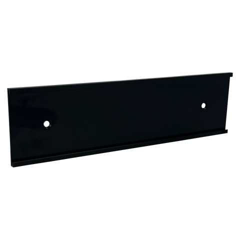 2X8 Black Metal Wall Holder