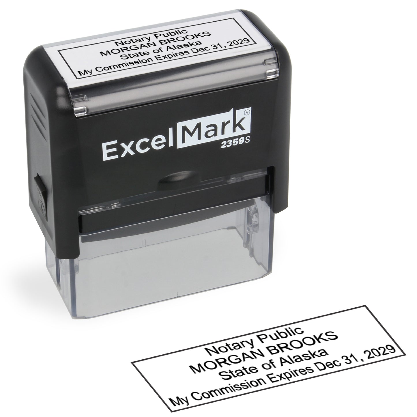 Self-Inking Alaska Notary Stamp