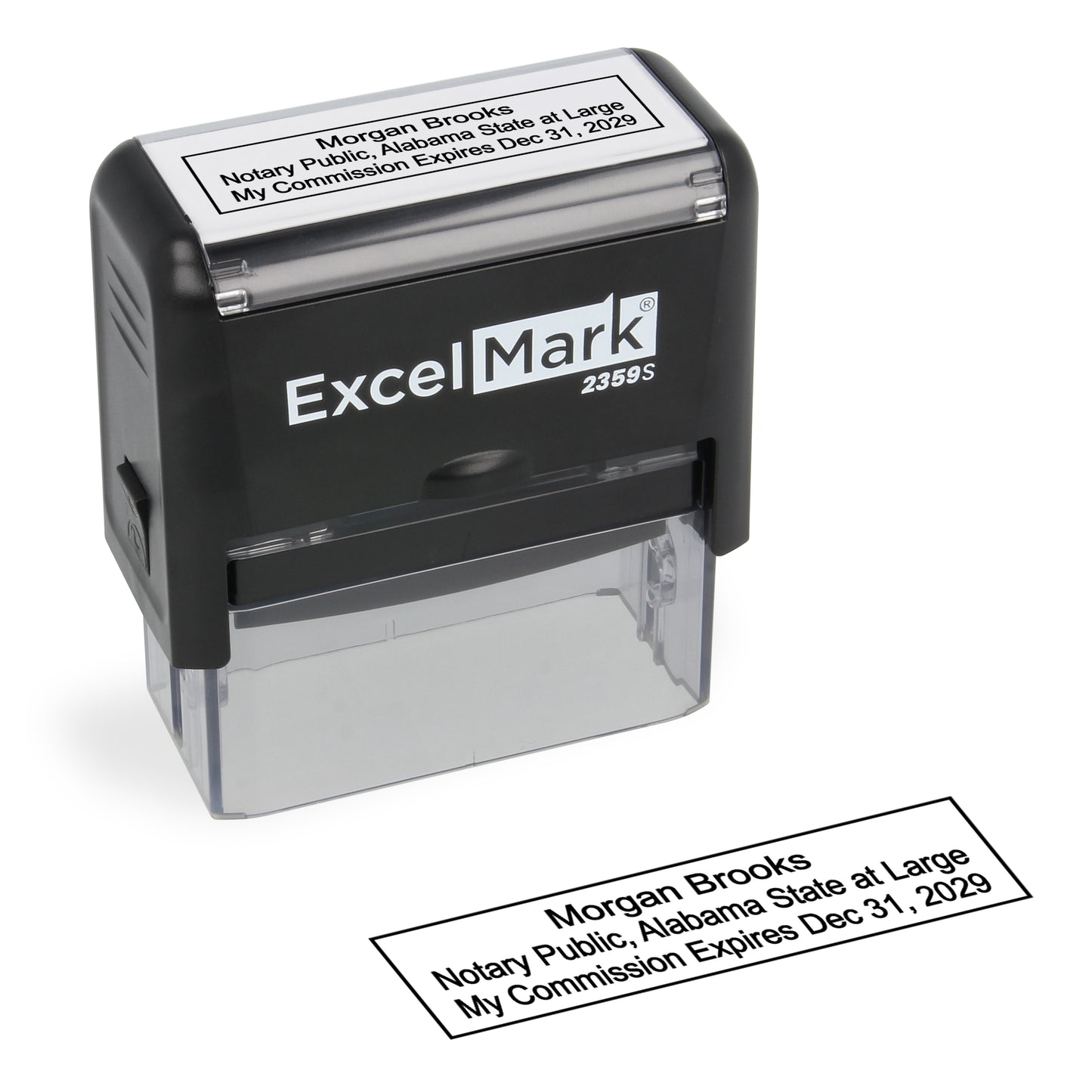 Self-Inking Alabama Notary Stamp