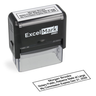Self-Inking Alabama Notary Stamp