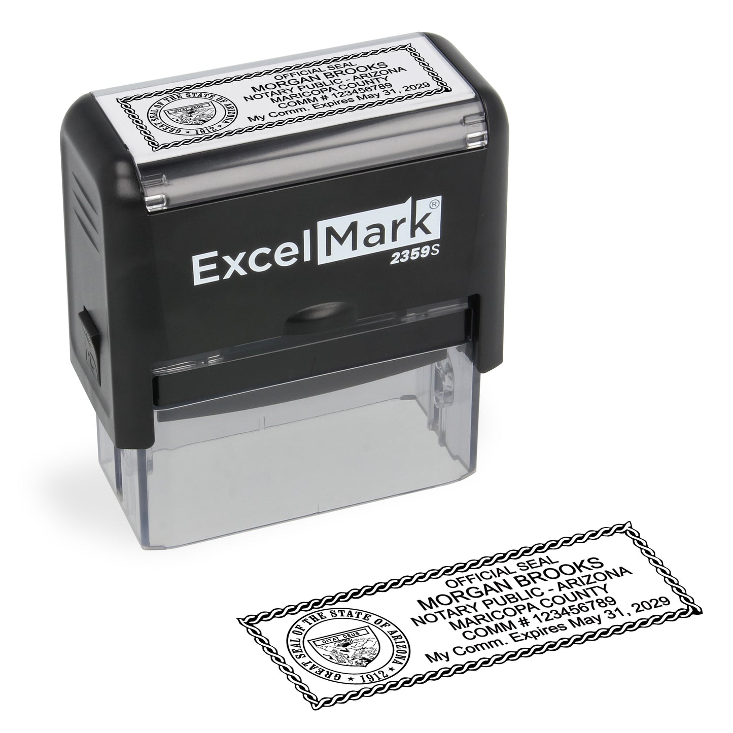 Self-Inking Arizona Notary Stamp